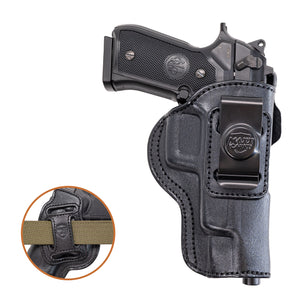 IP4 - 4 in 1 Multiple Carry Leather Holster