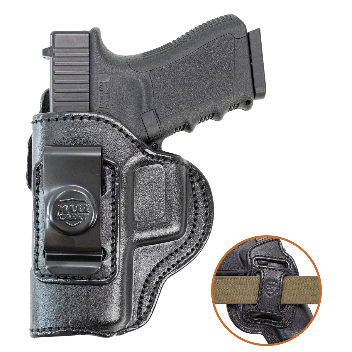 IP4 - 4 in 1 Multiple Carry Leather Holster