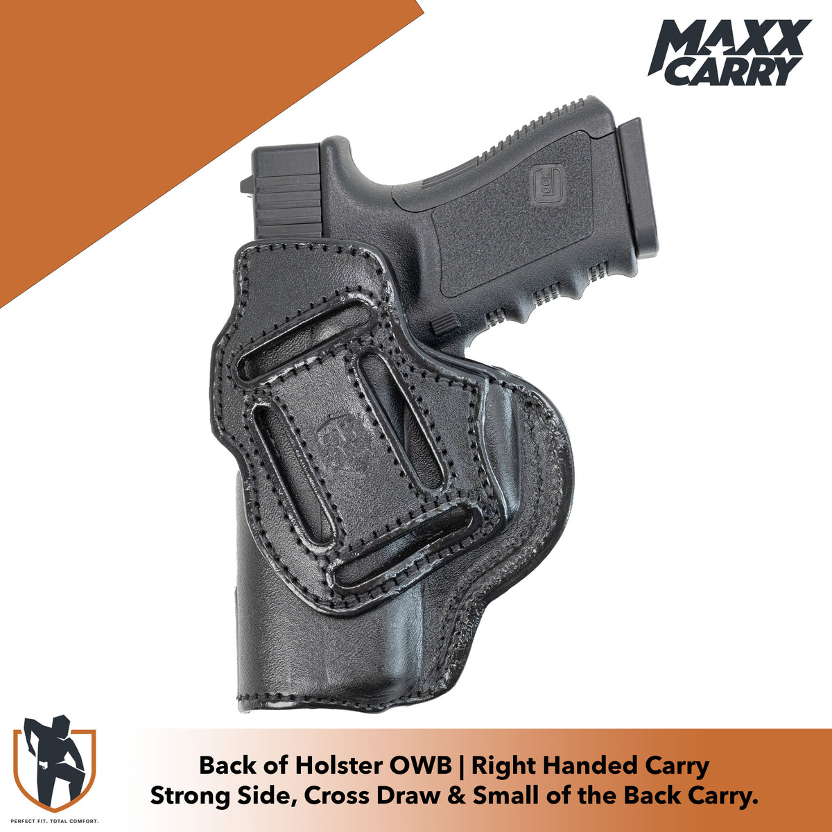 IP4 - 4 in 1 Multiple Carry Leather Holster