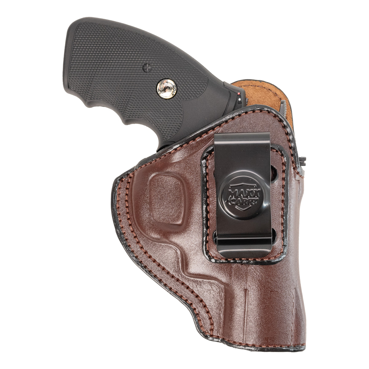 6-Shot Revolver IWB Leather Holster