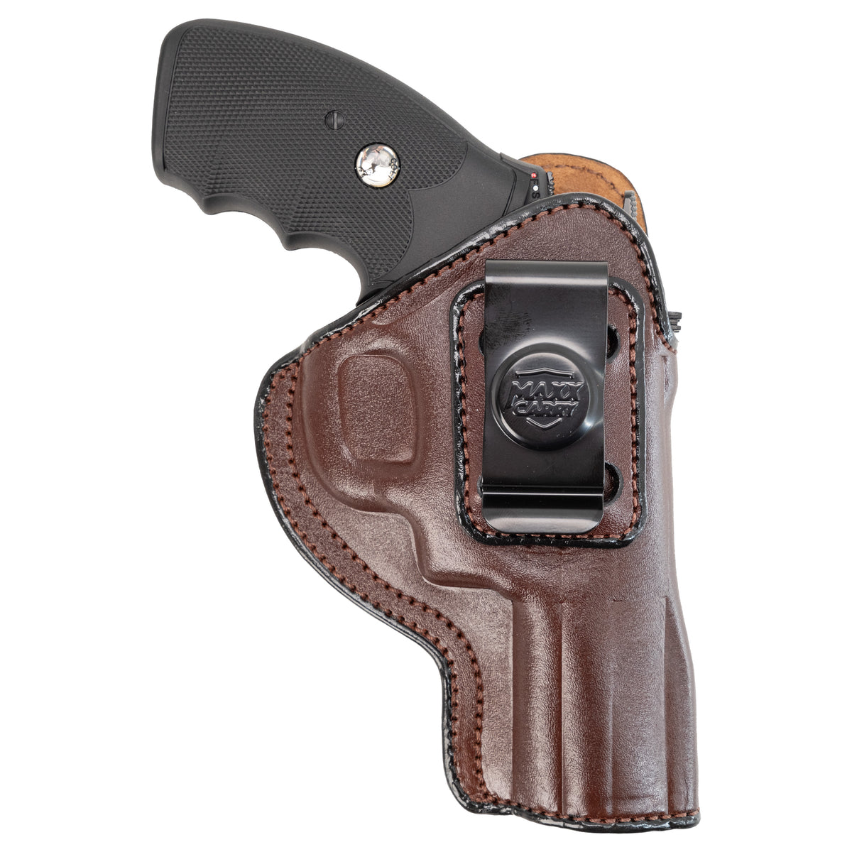 6-Shot Revolver IWB Leather Holster