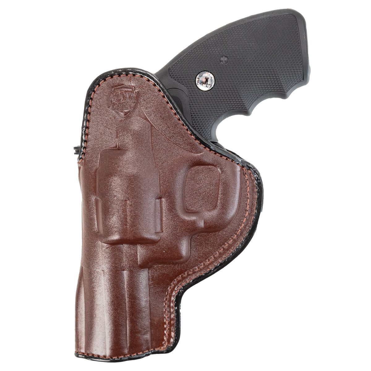 6-Shot Revolver IWB Leather Holster