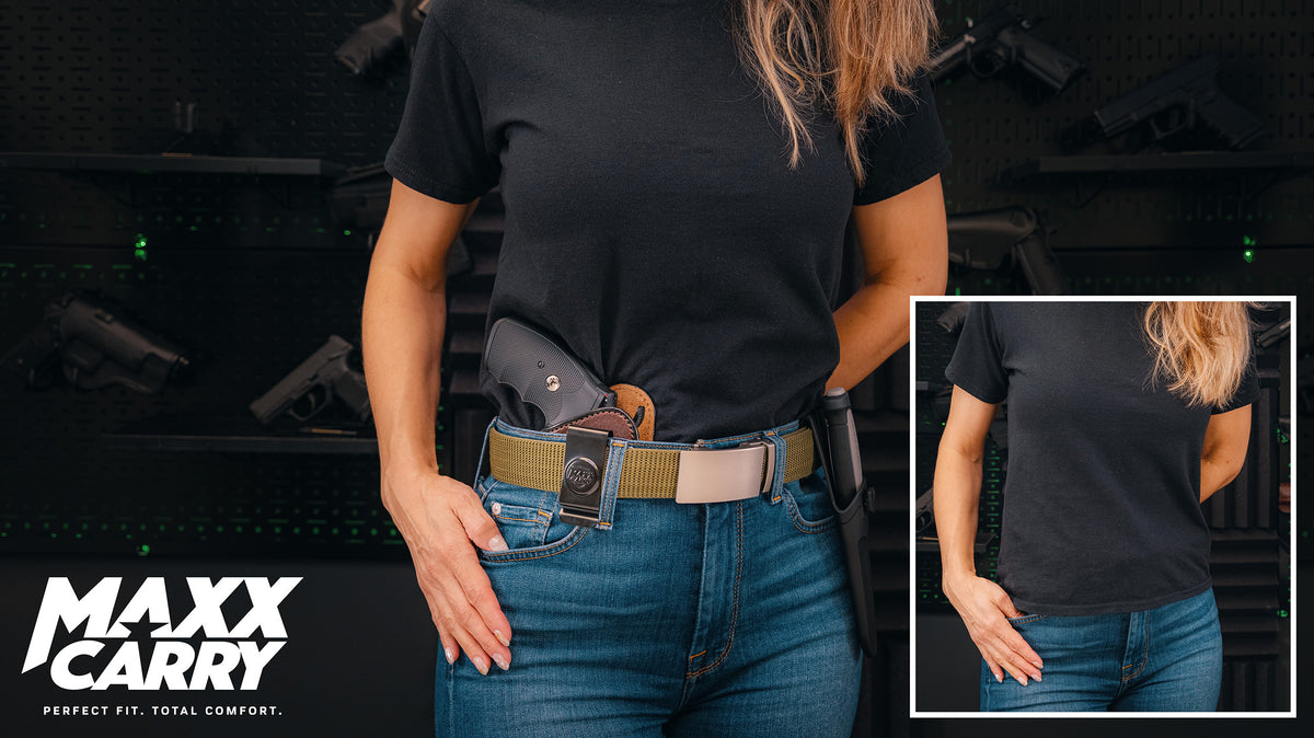 6-Shot Revolver IWB Leather Holster