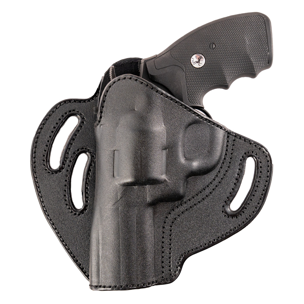 6-Shot Revolver Open Top Pancake Holster