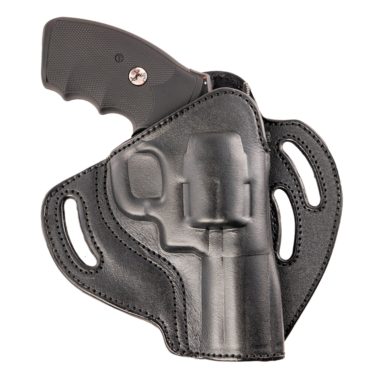 6-Shot Revolver Open Top Pancake Holster