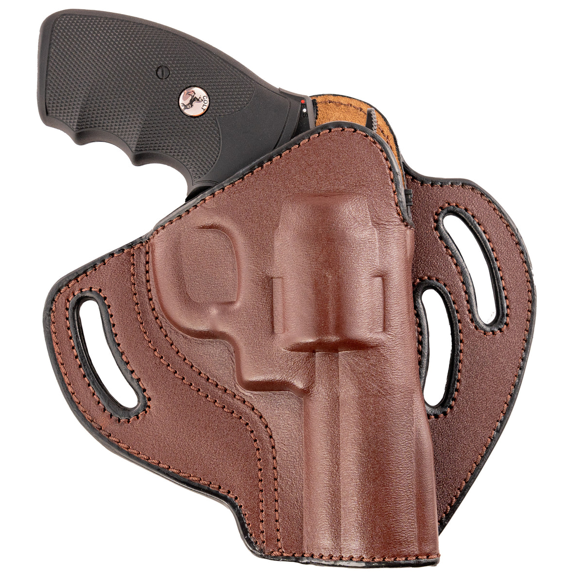 6-Shot Revolver Open Top Pancake Holster
