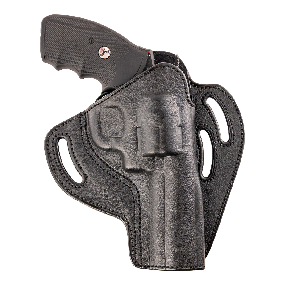 6-Shot Revolver Open Top Pancake Holster