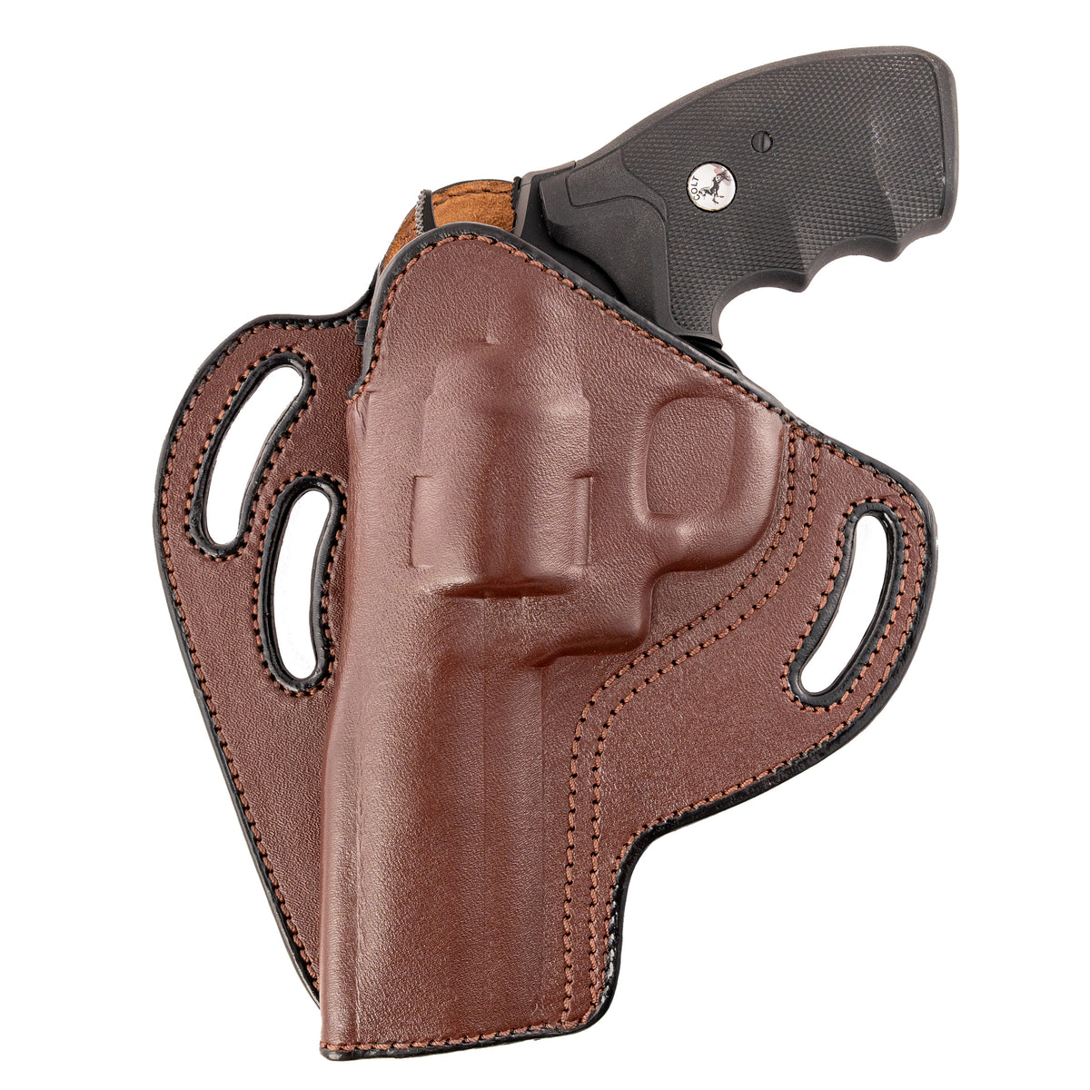 6-Shot Revolver Open Top Pancake Holster
