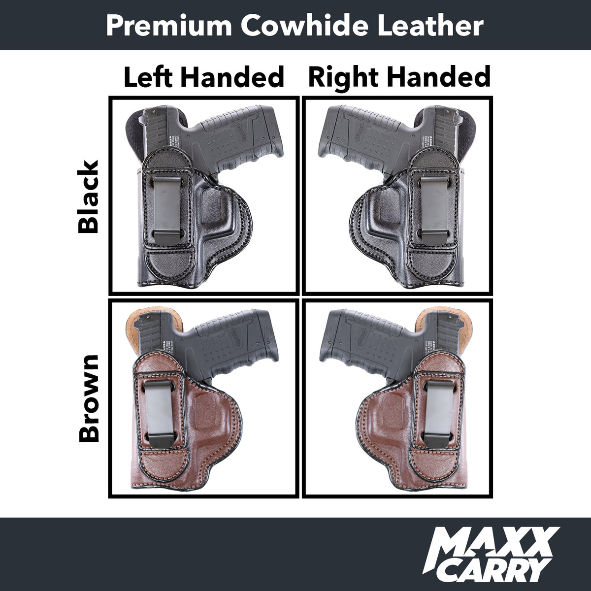 IPT - Tuckable IWB Leather Holster