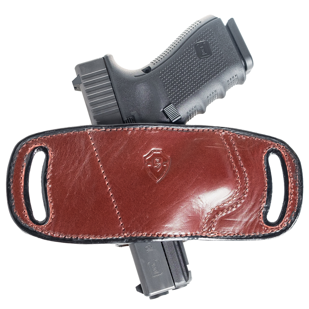 Leather holster and clearance belt